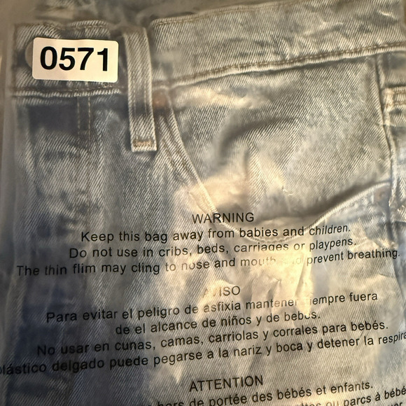 Levis 501 Jeans Womens Skinny Light Wash High Rise 30x27 Big E - Picture 10 of 10